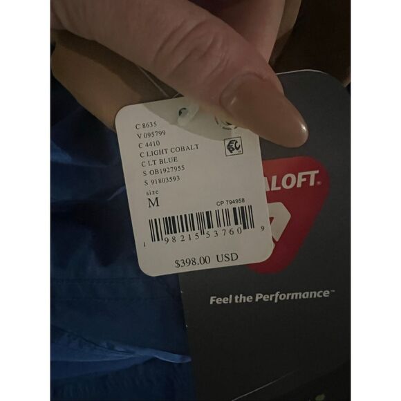 Free People Movement NWT Powder Vixen Jacket Medium Light Cobalt - Picture 6 of 6